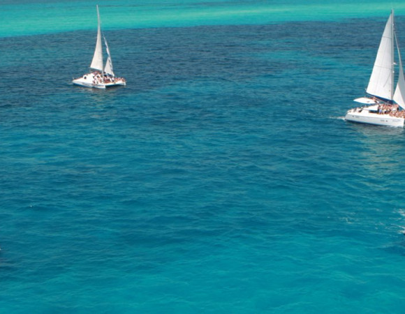 Isla Mujeres en Catamarán